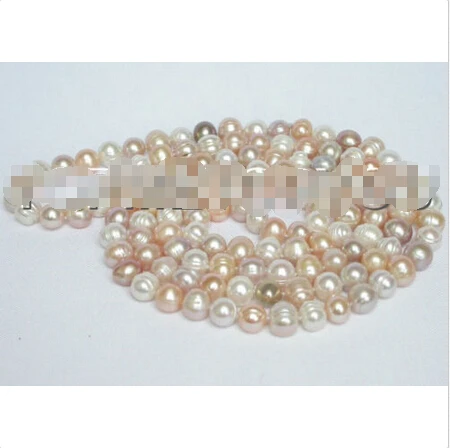 Free shipping >>>>>>48" 10mm baroque white pink purple FW pearls necklace E599
Free shipping >>>>>>48" 10mm baroque white pink purple FW pearls necklace E599