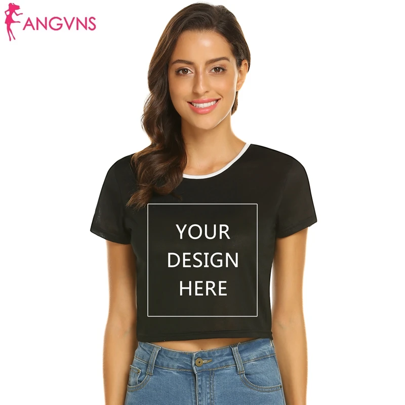 ANGVNS Women T-shirt Top Tee DIY Custom Photo Text Logo Printing MADE CUSTOM PICTURE/ print your picture short length
ANGVNS Women T-shirt Top Tee DIY Custom Photo Text Logo Printing MADE CUSTOM PICTURE/ print your picture short length