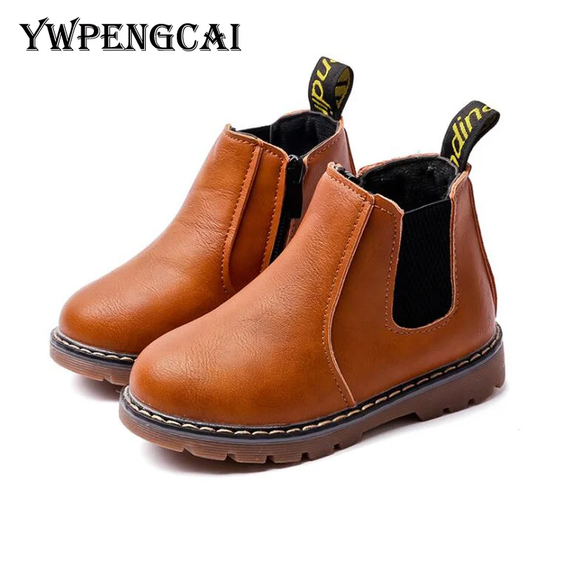 All Sizes 21-36 Kids Classic Vintage Boots Casual PU Leather Shoes Autumn Girls Ankle Martin Boots Boys Zipper Rubber Boots
All Sizes 21-36 Kids Classic Vintage Boots Casual PU Leather Shoes Autumn Girls Ankle Martin Boots Boys Zipper Rubber Boots