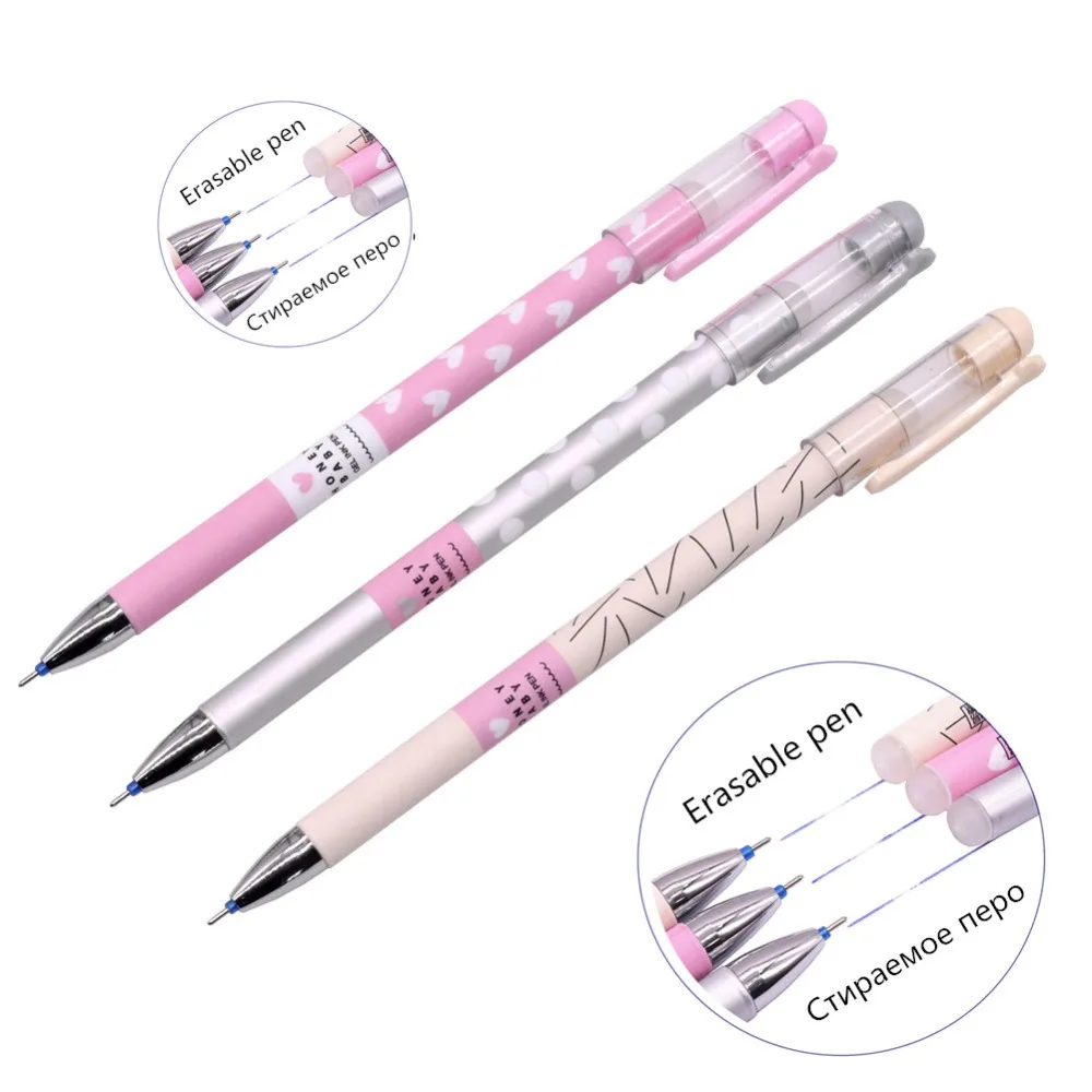 Wholesale 24 Pcs 0.38mm Erasable Gel Ink Pen Blue Refill Plastic Rods Office School Pen Promotional Pens
Wholesale 24 Pcs 0.38mm Erasable Gel Ink Pen Blue Refill Plastic Rods Office School Pen Promotional Pens