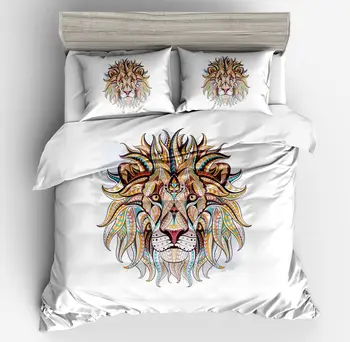 Hot Sell Indian Nation Lion Head Printed Bedding Set Bohemia Duvet Cover Set Include Duvet Cover Pillowcase Twin Queen King Size
Hot Sell Indian Nation Lion Head Printed Bedding Set Bohemia Duvet Cover Set Include Duvet Cover Pillowcase Twin Queen King Size