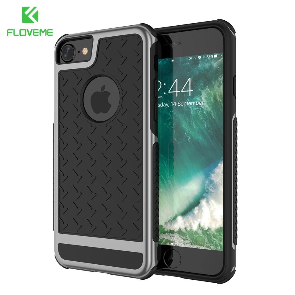 FLOVEME Soft TPU Hard Plastic Heavy Duty Armor Cover For iPhone 5 5S SE iPhone 7 6 6S Plus Slim Tough Hybrid Accessories Coque
FLOVEME Soft TPU Hard Plastic Heavy Duty Armor Cover For iPhone 5 5S SE iPhone 7 6 6S Plus Slim Tough Hybrid Accessories Coque