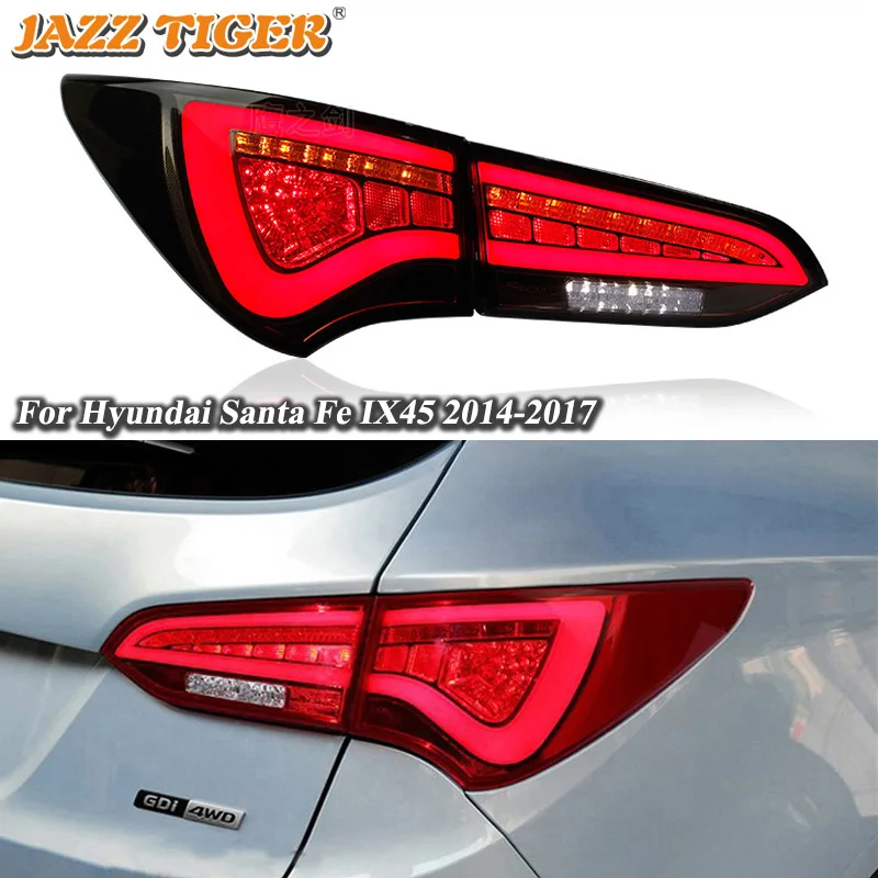 Rear Running Lamp + Brake Light + Reverse + Turn Signal Light Car LED Tail Light Taillight For Hyundai Santa Fe IX45 2013-2018
Rear Running Lamp + Brake Light + Reverse + Turn Signal Light Car LED Tail Light Taillight For Hyundai Santa Fe IX45 2013-2018