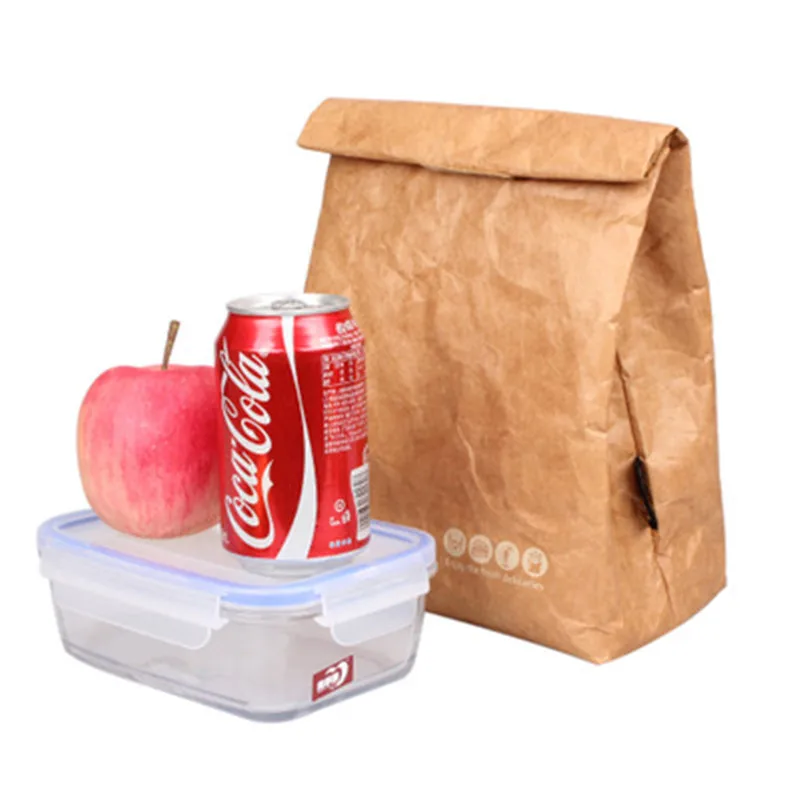 New Brown Paper Lunch Bag Waterproof Environmental Supermarket Fresh Keeping Shopping Bag Work School Insulation Bag
New Brown Paper Lunch Bag Waterproof Environmental Supermarket Fresh Keeping Shopping Bag Work School Insulation Bag