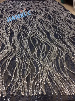 5yard/lot newest african glitter lace fabric top sale embroidered tulle lace with glued glitter for party dress
5yard/lot newest african glitter lace fabric top sale embroidered tulle lace with glued glitter for party dress