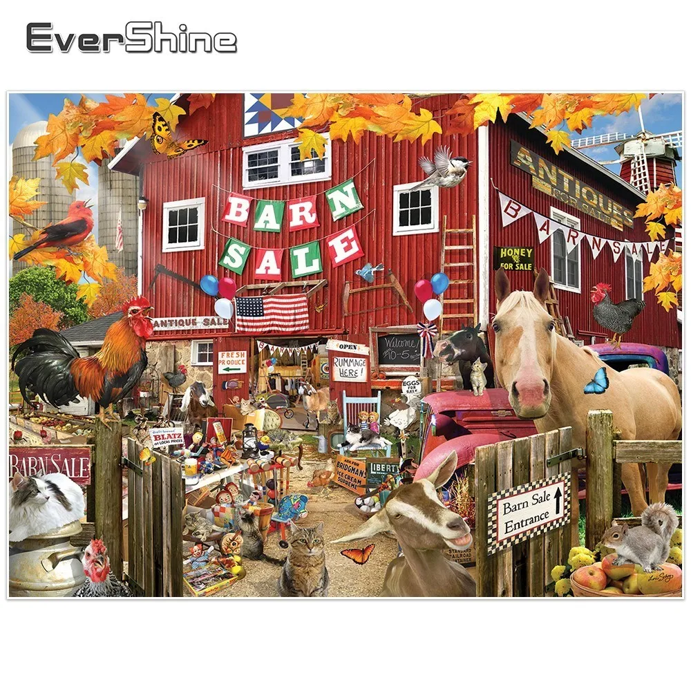 EverShine 5D DIY Diamond Painting Full Drill Round Scenery Pictures Of Rhinestones Diamond Embroidery Cross Stitch Christmas
EverShine 5D DIY Diamond Painting Full Drill Round Scenery Pictures Of Rhinestones Diamond Embroidery Cross Stitch Christmas