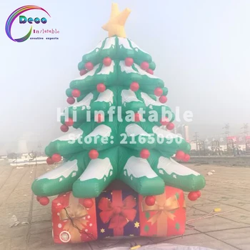 4.5m customized PVC Inflatable Christmas Tree, Led Outdoor Inflatable Christmas Decoration, Christmas Tree For Party
4.5m customized PVC Inflatable Christmas Tree, Led Outdoor Inflatable Christmas Decoration, Christmas Tree For Party