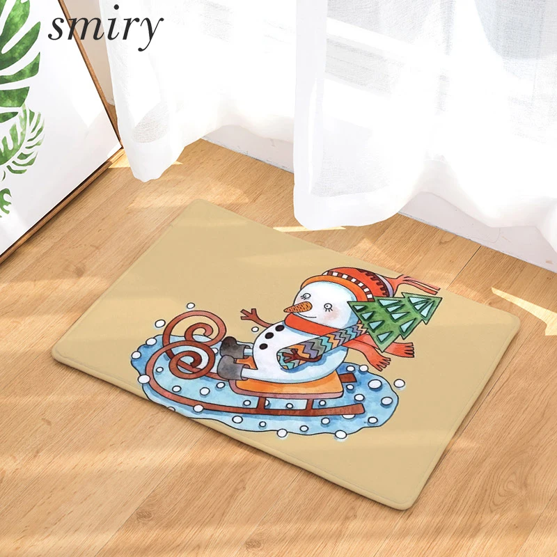 Smiry Home Decorative Christmas Doormats Funny Kids With Snowman Sledge Christmas Tree Anti-Slip Entrance Carpet For Kitchen
Smiry Home Decorative Christmas Doormats Funny Kids With Snowman Sledge Christmas Tree Anti-Slip Entrance Carpet For Kitchen