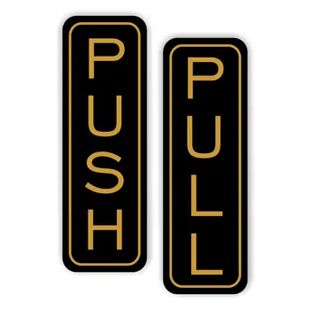 Classic vertical sliding door logo (black/gold) (brushed silver) (red) - (1-5 / 8" x 5")
Classic vertical sliding door logo (black/gold) (brushed silver) (red) - (1-5 / 8" x 5")