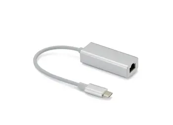 USB-C To Gigabit Ethernet Adapter Lamdo Type C(Thunderbolt 3 Port Compatible) To RJ45 Unibody Aluminum Lan Wired Adapter Support
USB-C To Gigabit Ethernet Adapter Lamdo Type C(Thunderbolt 3 Port Compatible) To RJ45 Unibody Aluminum Lan Wired Adapter Support
