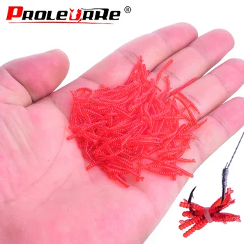 200pcs/lot fishy odor Soft Lure Red Worms 2cm EarthWorm Fishing Baits Worms Trout Fishing Lures fishing tackle carp lures PR-080
200pcs/lot fishy odor Soft Lure Red Worms 2cm EarthWorm Fishing Baits Worms Trout Fishing Lures fishing tackle carp lures PR-080