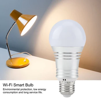Magic RGB Smart WIFI Led Light Bulb 7W E27 B22 E26 E14 Smart Home Bluetooth Lamp Color Compatible with Alexa google Home
Magic RGB Smart WIFI Led Light Bulb 7W E27 B22 E26 E14 Smart Home Bluetooth Lamp Color Compatible with Alexa google Home