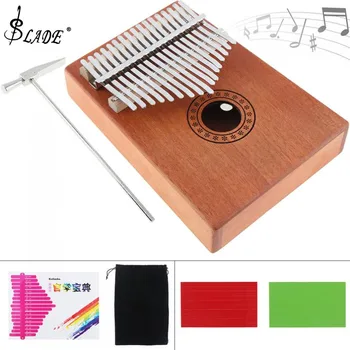 17 Key Kalimba Thumb Finger Piano Single Board Mahogany Thumb Piano Mbira Mini Keyboard Instrument with Complete Accessories
17 Key Kalimba Thumb Finger Piano Single Board Mahogany Thumb Piano Mbira Mini Keyboard Instrument with Complete Accessories