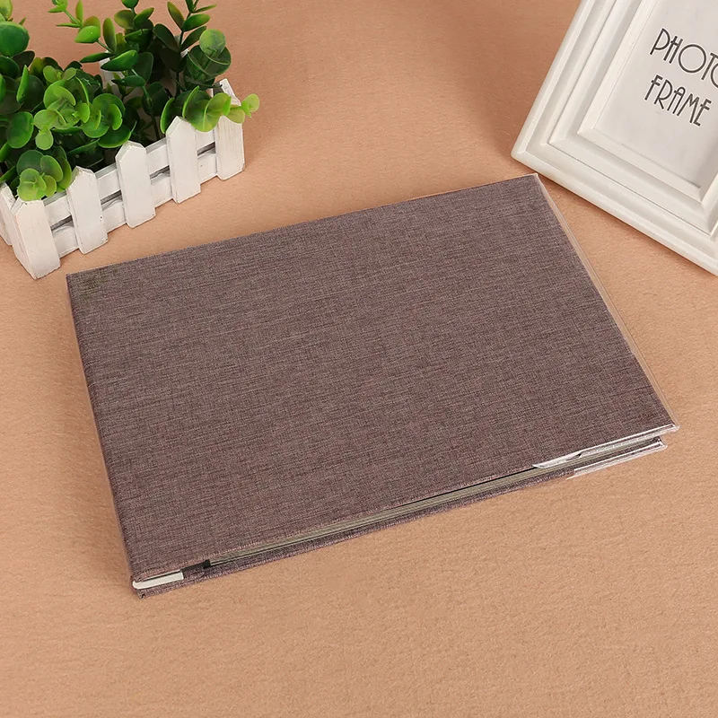 Iinen Self-adhesive DIY Photo Album Memory Scrapbook Handmade Creative Couple Album Valentine's Day Baby Growth Album Gift
Iinen Self-adhesive DIY Photo Album Memory Scrapbook Handmade Creative Couple Album Valentine's Day Baby Growth Album Gift