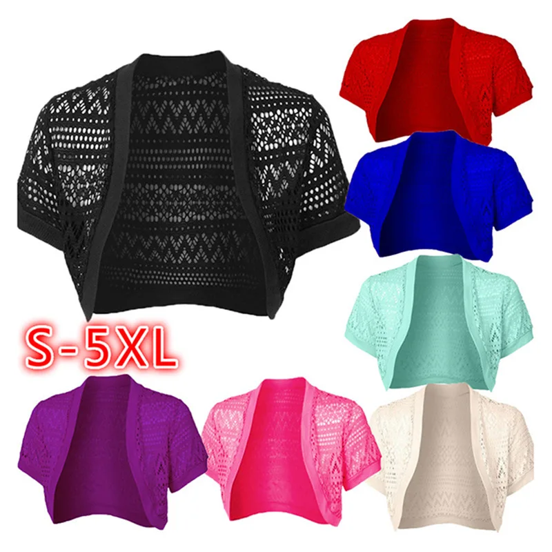 Lady Short Cardigan Women Sweaters Oversize Striped Wool Knitted Sweater Women Cardigans Open Stitch Short Sleeve Korean Tops
Lady Short Cardigan Women Sweaters Oversize Striped Wool Knitted Sweater Women Cardigans Open Stitch Short Sleeve Korean Tops