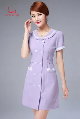 New beautician work clothes summer beauty salon professional dress hair technician nurse dress dress cardigan
New beautician work clothes summer beauty salon professional dress hair technician nurse dress dress cardigan