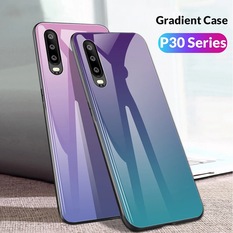 Tempered Glass Gradient Phone Case For Huawei P30 Pro P30Pro P 30Pro P 30 Lite Back Cover For Huawey Hawei P20 Lite P30 Pro Film
Tempered Glass Gradient Phone Case For Huawei P30 Pro P30Pro P 30Pro P 30 Lite Back Cover For Huawey Hawei P20 Lite P30 Pro Film