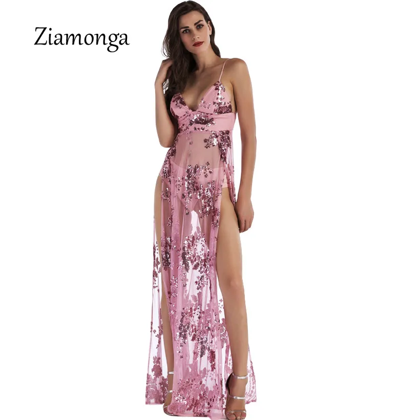 Ziamonga Sexy Luxury Gold Sequins Maxi Dress Summer 2017 Elegant Black V Neck Split Club Sleeveless Long Party Dresses Vestidos
Ziamonga Sexy Luxury Gold Sequins Maxi Dress Summer 2017 Elegant Black V Neck Split Club Sleeveless Long Party Dresses Vestidos