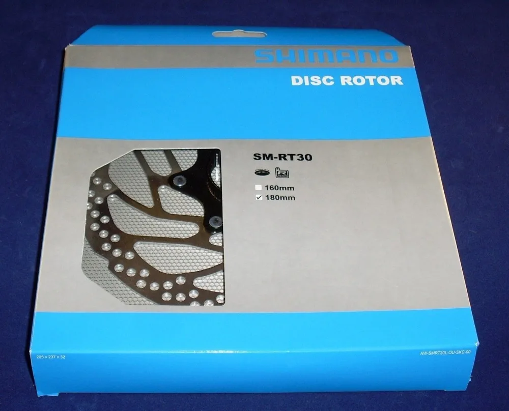 Original Shimano A L T U S Bicycle SM-RT30 Centerlock Disc Brake Rotor MTB Bike Parts - 160mm/180mm
Original Shimano A L T U S Bicycle SM-RT30 Centerlock Disc Brake Rotor MTB Bike Parts - 160mm/180mm