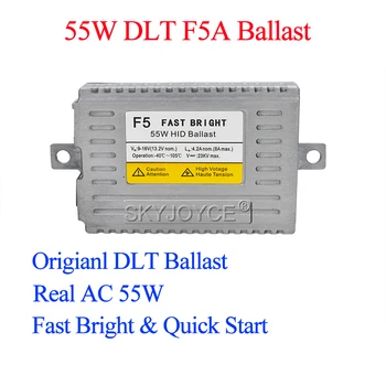 Premium AC 55W Car Headlight Ballast DLT F5 Fast Bright Slim Ballast Reactor For 12V 55W Xenon H1 H3 H7 H11 HB3 D2H HID Bulb Kit
Premium AC 55W Car Headlight Ballast DLT F5 Fast Bright Slim Ballast Reactor For 12V 55W Xenon H1 H3 H7 H11 HB3 D2H HID Bulb Kit