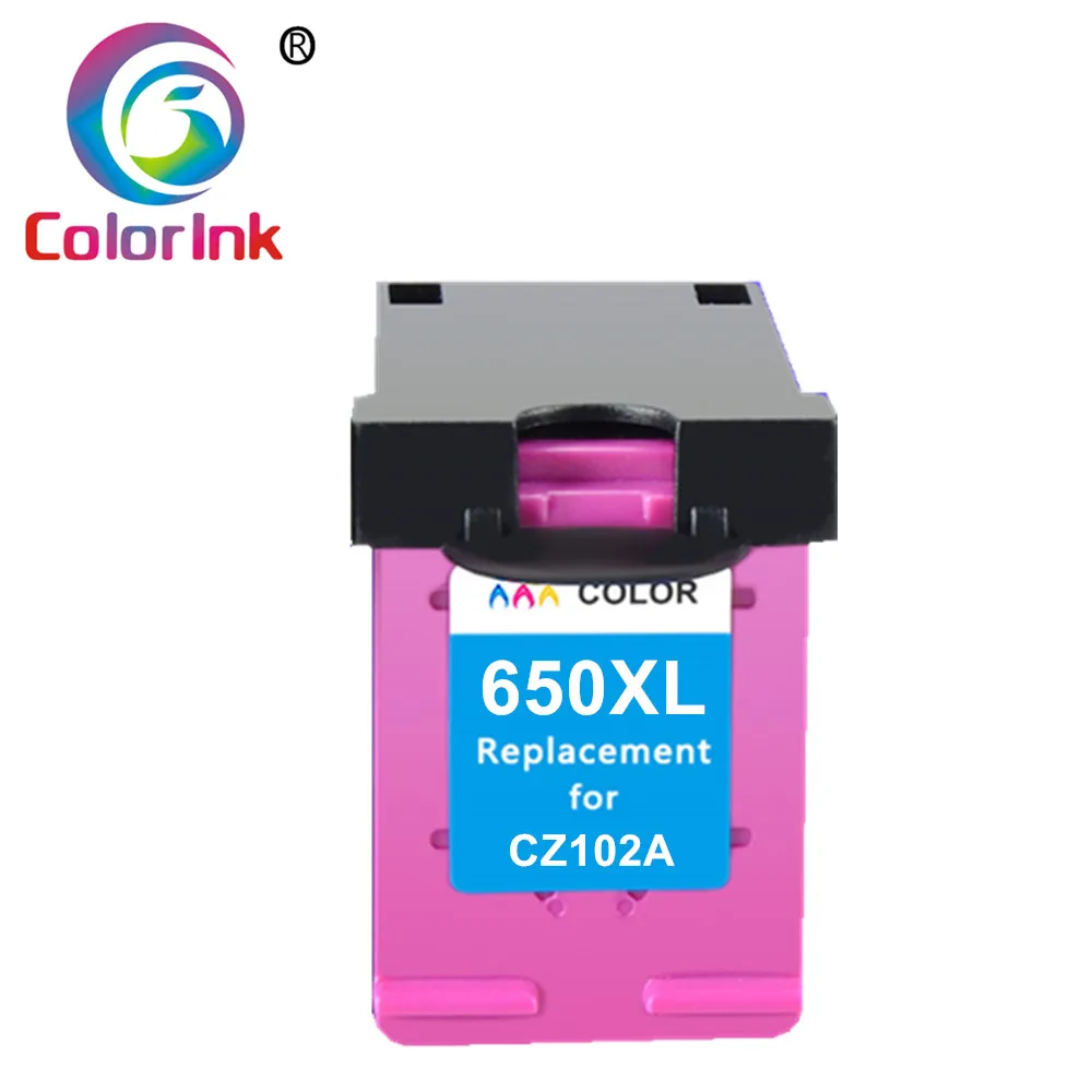 ColorInk 1pack 650XL inkjet cartridge for HP 650XL 1015 2515 2545 2645 3515 3545 4515 4625 printer ink cartridge Black Tri-color
ColorInk 1pack 650XL inkjet cartridge for HP 650XL 1015 2515 2545 2645 3515 3545 4515 4625 printer ink cartridge Black Tri-color