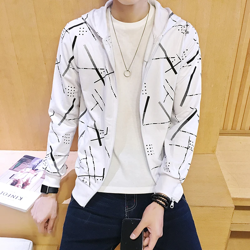 new men's clothing zipper Cardigan 2019 Spring Autumn Fashion Men Hooded Printed Hoodies Men Casual Sweatshirt Jacket Tracksuit
new men's clothing zipper Cardigan 2019 Spring Autumn Fashion Men Hooded Printed Hoodies Men Casual Sweatshirt Jacket Tracksuit