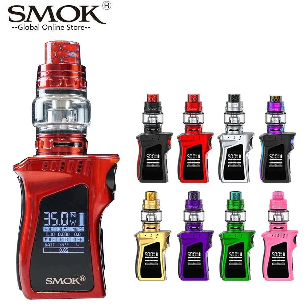 Original SMOK Mag Baby Kit with 50W Mod 1600mah Build-in Battery TFV12 Baby Prince Tank Electronic Cigarette Vape Kit VS X Priv 
Original SMOK Mag Baby Kit with 50W Mod 1600mah Build-in Battery TFV12 Baby Prince Tank Electronic Cigarette Vape Kit VS X Priv