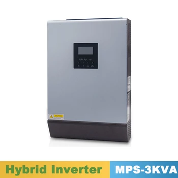 3000VA 2400W Pure Sine Wave Solar Inverter Hybrid Inverter 24VDC Input 220VAC Output with MPPT Solar Charger Controller 60A
3000VA 2400W Pure Sine Wave Solar Inverter Hybrid Inverter 24VDC Input 220VAC Output with MPPT Solar Charger Controller 60A