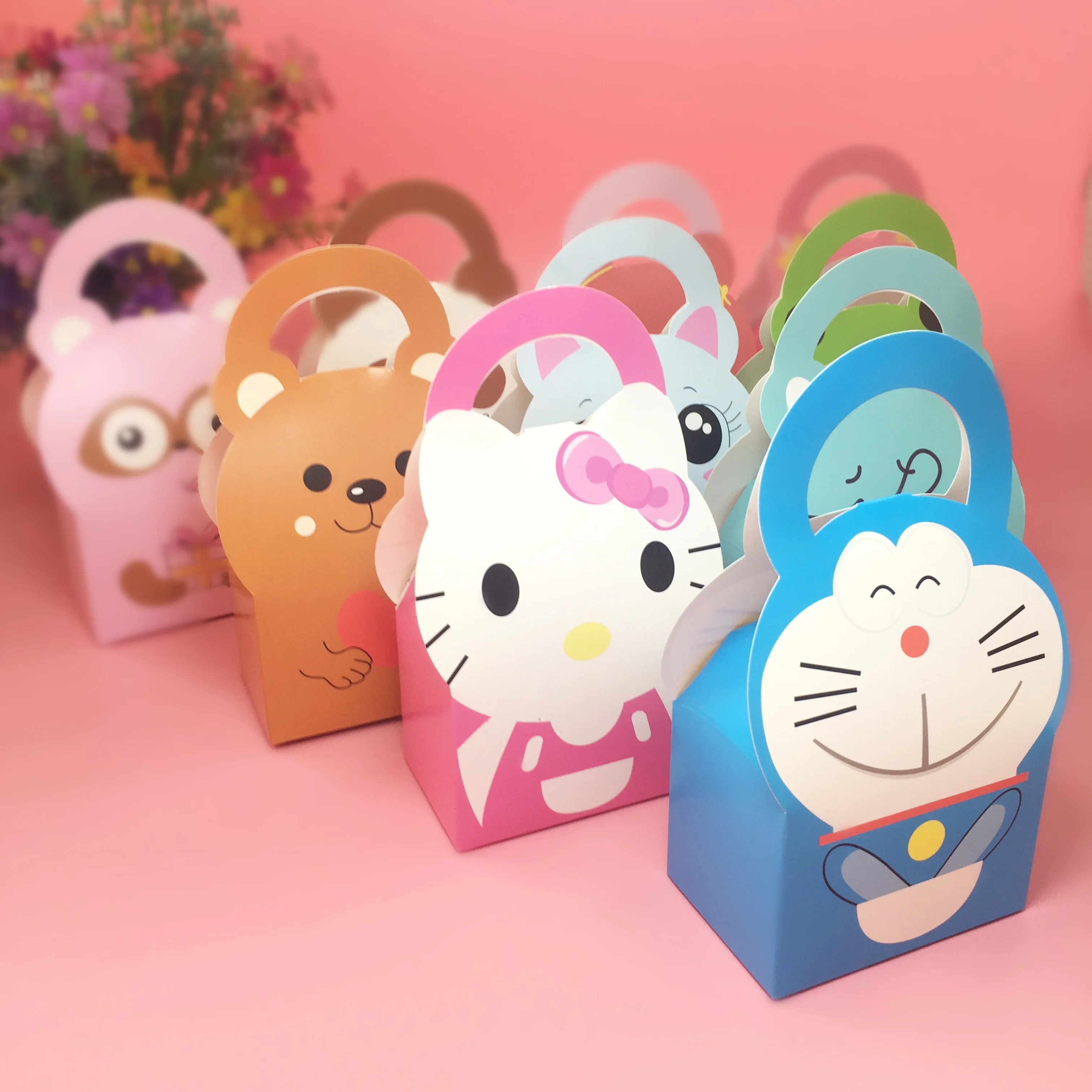 Cute Cartoon Animal Candy Box Baby Shower Favor Box Kids Birthday Party Decorations Gift Box Cake Snack Biscuits Paper Candy Bag
Cute Cartoon Animal Candy Box Baby Shower Favor Box Kids Birthday Party Decorations Gift Box Cake Snack Biscuits Paper Candy Bag