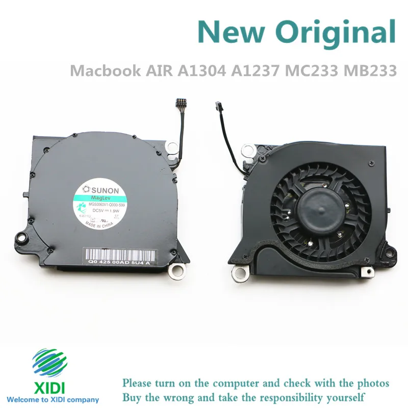NEW SUNON MG50060V1-Q000-S99 CPU FAN FOR Apple Macbook AIR A1304 A1237 MC233 MB233 CPU COOLING FAN
NEW SUNON MG50060V1-Q000-S99 CPU FAN FOR Apple Macbook AIR A1304 A1237 MC233 MB233 CPU COOLING FAN