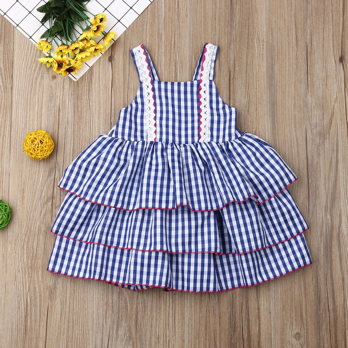 Pudcoco Summer Newborn Baby Girl Clothes Plaids Strap Casual Dress Cotton Hierarchical Ruffle Sundress
Pudcoco Summer Newborn Baby Girl Clothes Plaids Strap Casual Dress Cotton Hierarchical Ruffle Sundress