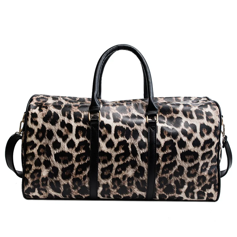 2019 New Fashion Large-capacity Leopard Cylinder Tote Women Pu Leather Weekend Outdoor Short-distance Travel Fitness Bag
2019 New Fashion Large-capacity Leopard Cylinder Tote Women Pu Leather Weekend Outdoor Short-distance Travel Fitness Bag