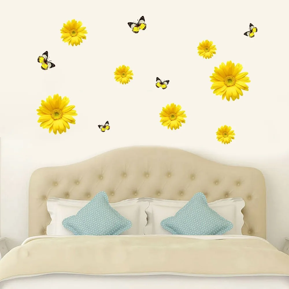 Chrysanthemum Wall Sticker Decal Bedroom Vinyl Art Mural Yellow Flowers Daisy Home Decor Kids Bedroom Wall Decal
Chrysanthemum Wall Sticker Decal Bedroom Vinyl Art Mural Yellow Flowers Daisy Home Decor Kids Bedroom Wall Decal