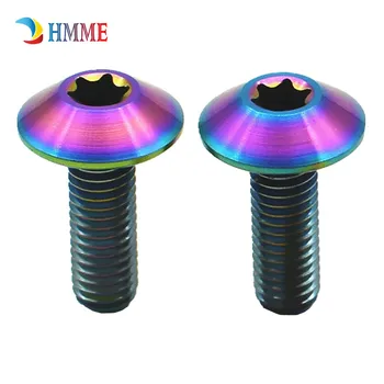Titanium Bolts for YAMAHA Motorcycle Modify Compatible M5X15 M6 x12/15/20mm Mushroom Head Motorbike Torx Decoration Disc Ti Bolt
Titanium Bolts for YAMAHA Motorcycle Modify Compatible M5X15 M6 x12/15/20mm Mushroom Head Motorbike Torx Decoration Disc Ti Bolt