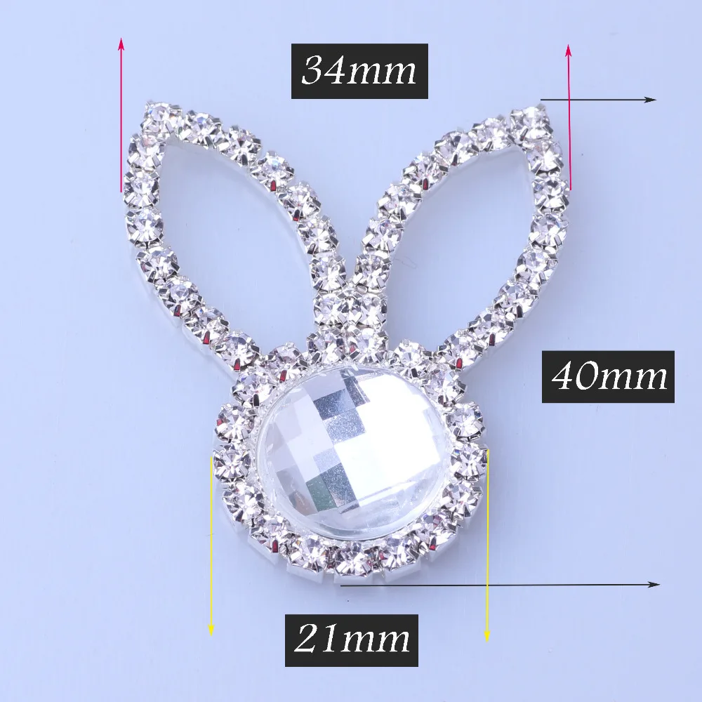 new ideas 5pcs 36 * 40mm Rabbit shape Crystal Rhinestone button,Wedding Invitation decorate DIY accessories Handcraft.
new ideas 5pcs 36 * 40mm Rabbit shape Crystal Rhinestone button,Wedding Invitation decorate DIY accessories Handcraft.
