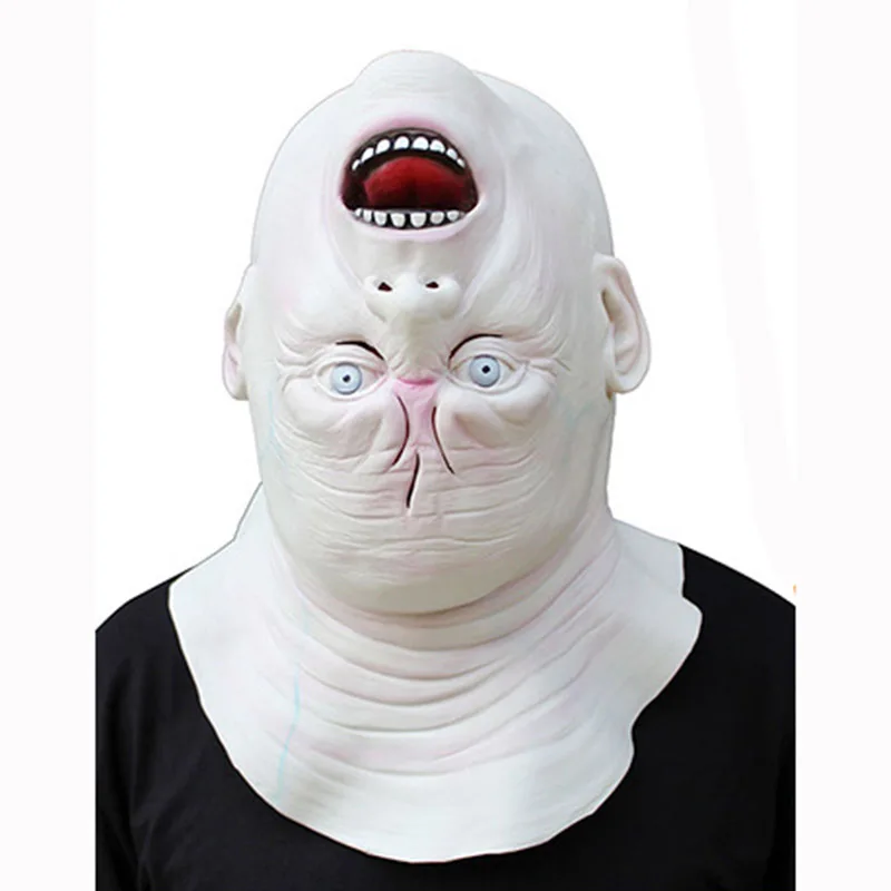 Latex Funy Full Head Horror Head Uuside Down Devil Mask Costumes Cosplay For Funny Carnival Halloween Party Costume Movie Prop
Latex Funy Full Head Horror Head Uuside Down Devil Mask Costumes Cosplay For Funny Carnival Halloween Party Costume Movie Prop