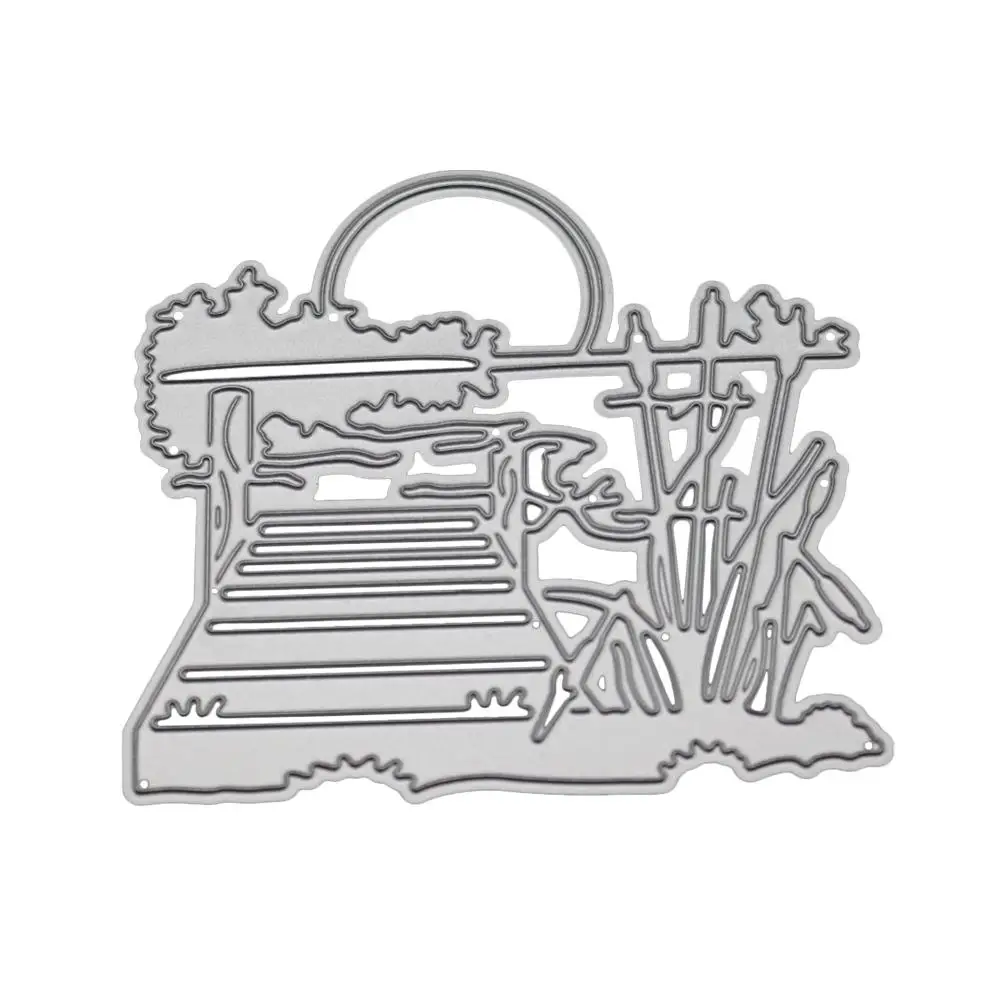 Lakeside Scenery Pattern Carbon Steel Cutting Dies metal cutting dies stamp and die sets for card making crafts and scrapbooking
Lakeside Scenery Pattern Carbon Steel Cutting Dies metal cutting dies stamp and die sets for card making crafts and scrapbooking