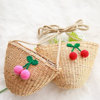 Women Mini Purse Handbag 2020 Summer Cute Strawberry Straw Beach Shoulder Bag Baby Girls Messenger Bag Rattan Crossbody Bags
Women Mini Purse Handbag 2020 Summer Cute Strawberry Straw Beach Shoulder Bag Baby Girls Messenger Bag Rattan Crossbody Bags