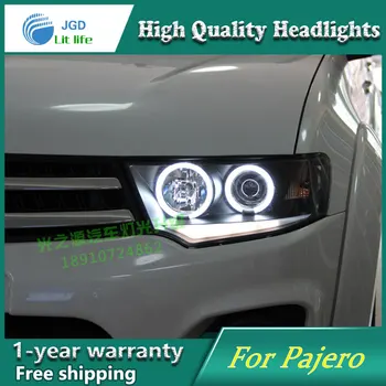 Car Styling Head Lamp for Mitsubishi Pajero Headlights 2011-2013 LED Headlight DRL H7 D2H Hid Option Angel Eye Bi Xenon Beam
Car Styling Head Lamp for Mitsubishi Pajero Headlights 2011-2013 LED Headlight DRL H7 D2H Hid Option Angel Eye Bi Xenon Beam