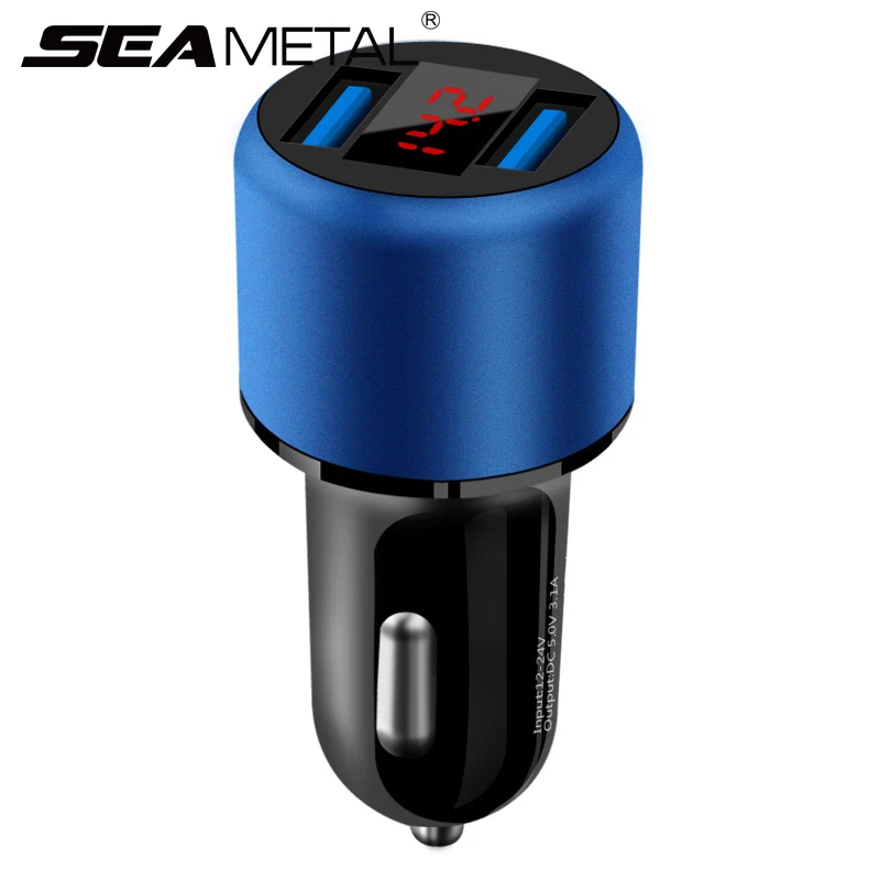 Hot Sale Car Cigarette Lighter Charge LED Voltage Display USB Socket Splitter Adapter DC5V 3.1A 12V-24V Auto Lighter Charger
Hot Sale Car Cigarette Lighter Charge LED Voltage Display USB Socket Splitter Adapter DC5V 3.1A 12V-24V Auto Lighter Charger