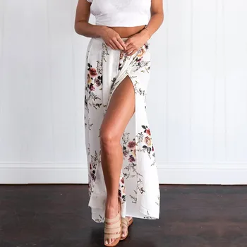 Fashion Floral Print Chiffon Casual Beach Pants Loose Drawtring Wide Pants
Fashion Floral Print Chiffon Casual Beach Pants Loose Drawtring Wide Pants