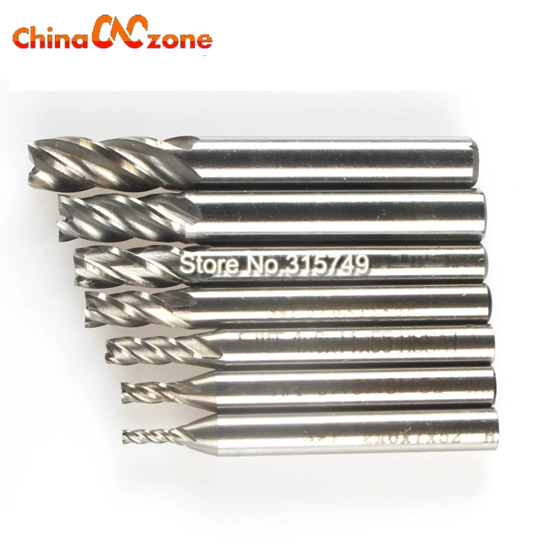 Router Bits For Wood 7Pcs Carbide End Mill HSS 4 Flutes 2mm-8mm Diameter Milling Cutter Straight Shank Router Bit Set CNC Tools
Router Bits For Wood 7Pcs Carbide End Mill HSS 4 Flutes 2mm-8mm Diameter Milling Cutter Straight Shank Router Bit Set CNC Tools