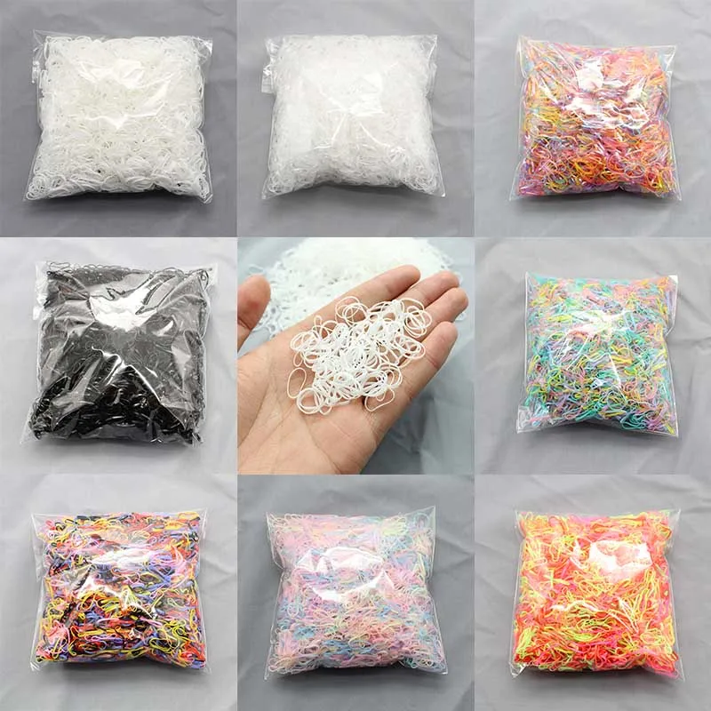 1000pcs/bag Girls Elastics Hair Bands Child baby Hair Accessories Gum for Hair TPU Disposable kids Ponytail Holder Rubber band
1000pcs/bag Girls Elastics Hair Bands Child baby Hair Accessories Gum for Hair TPU Disposable kids Ponytail Holder Rubber band