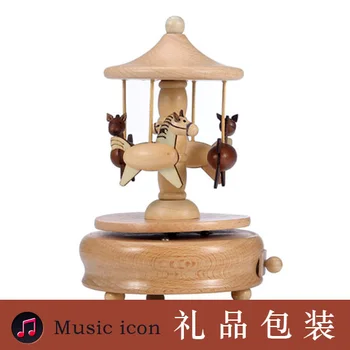 XXXG Taiwan original wooden carousel music box music box birthday gift gift boutique children's girlfriend
XXXG Taiwan original wooden carousel music box music box birthday gift gift boutique children's girlfriend