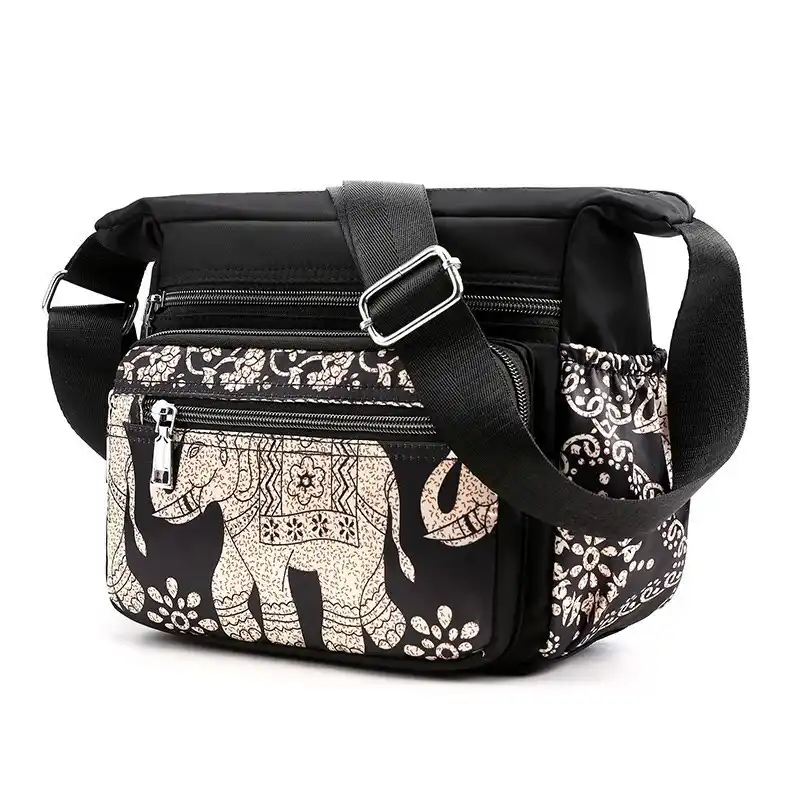 luxury black crossbody bag