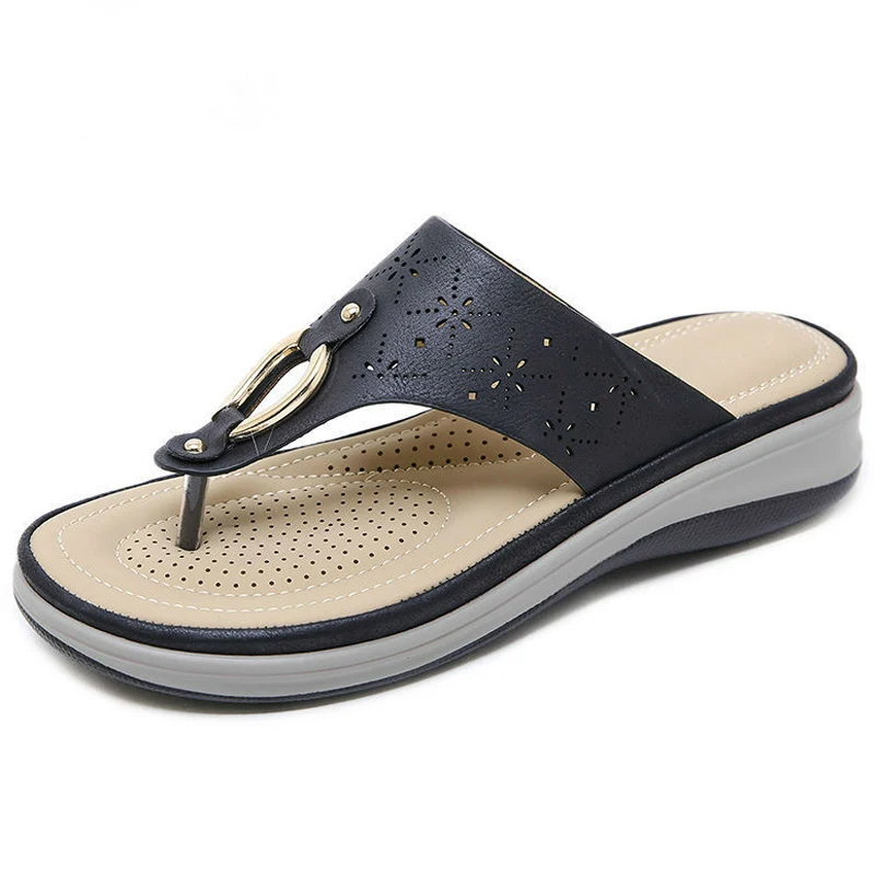 HEE GRAND Summer Beach Flip Flops Women Metal Decoration Platform Wedges Slip On Lady Casual Fashion Slippers Shoes XWZ5400
HEE GRAND Summer Beach Flip Flops Women Metal Decoration Platform Wedges Slip On Lady Casual Fashion Slippers Shoes XWZ5400