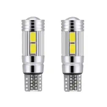2PCS Car Styling Car Auto LED T10 Canbus 194 W5W 10 SMD 5630 LED Light Bulb No Error LED Light Parking T10 LED Car Side Light
2PCS Car Styling Car Auto LED T10 Canbus 194 W5W 10 SMD 5630 LED Light Bulb No Error LED Light Parking T10 LED Car Side Light