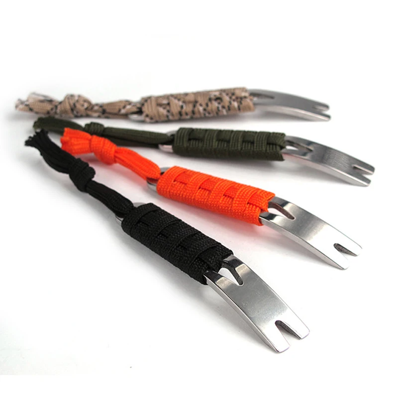 2pcs Handmade Paracord Weaving Outdoor EDC Crowbar Utility Pocket Tool Multipurpose Mini Gadget for Camp
2pcs Handmade Paracord Weaving Outdoor EDC Crowbar Utility Pocket Tool Multipurpose Mini Gadget for Camp