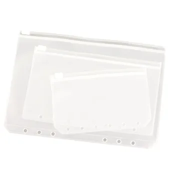 A5/A6/A7 PVC Transparent Zip Lock Envelope Binder Pocket Refill Organizer Stationery for 6 Holes #280154
A5/A6/A7 PVC Transparent Zip Lock Envelope Binder Pocket Refill Organizer Stationery for 6 Holes #280154