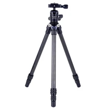 AOKA CMP163CL 578g Max Loading 2.5kgs Professional Fashional Outdoor Travel Lightweight Mini Carbon Fiber Tripod for Camera AOKA CMP163CL 578g Max Loading 2.5kgs Professional Fashional Outdoor Travel Lightweight Mini Carbon Fiber Tripod for Camera